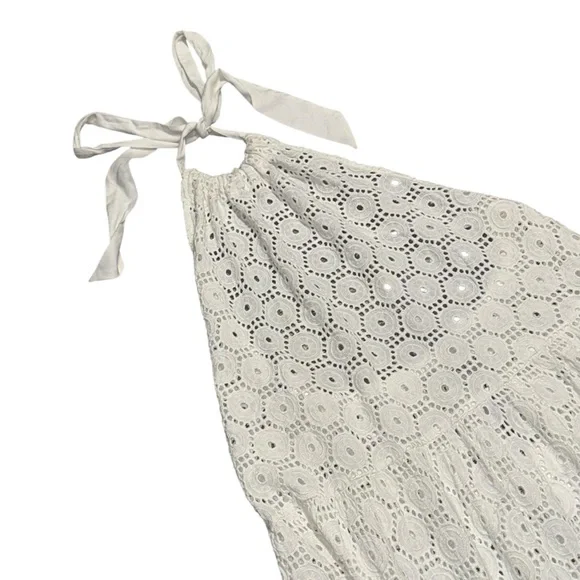 NWT Solid & Striped x REVOLVE Kai white Brule Leaf Eyelet maxi dress size xsmall - Picture 4 of 14